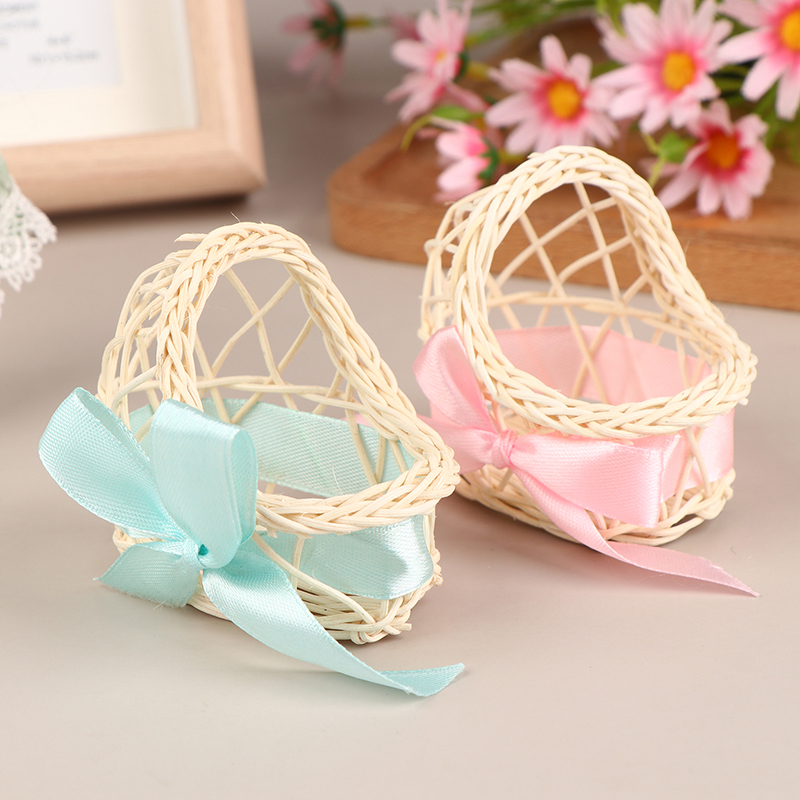 Baby Nursery Accessories - Dollhouse Miniature Wooden Nursery Cradle Baby