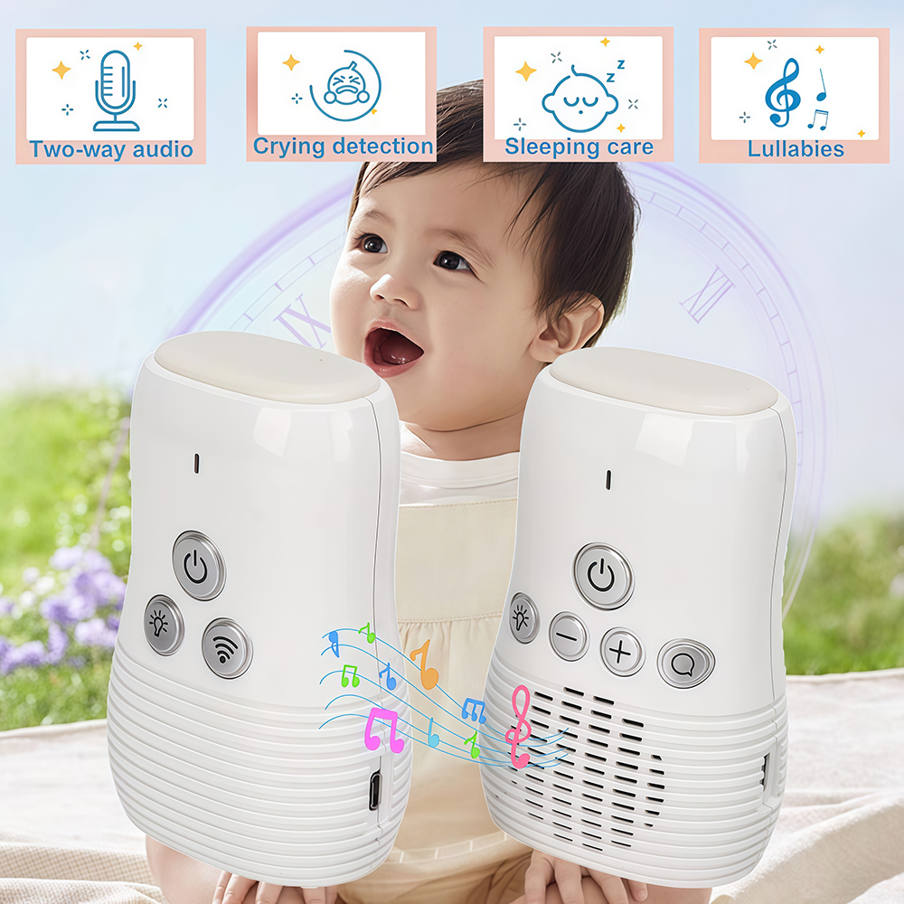 Wearable Baby Monitor - 2.4Ghz Wireless Baby Monitor Small Portable