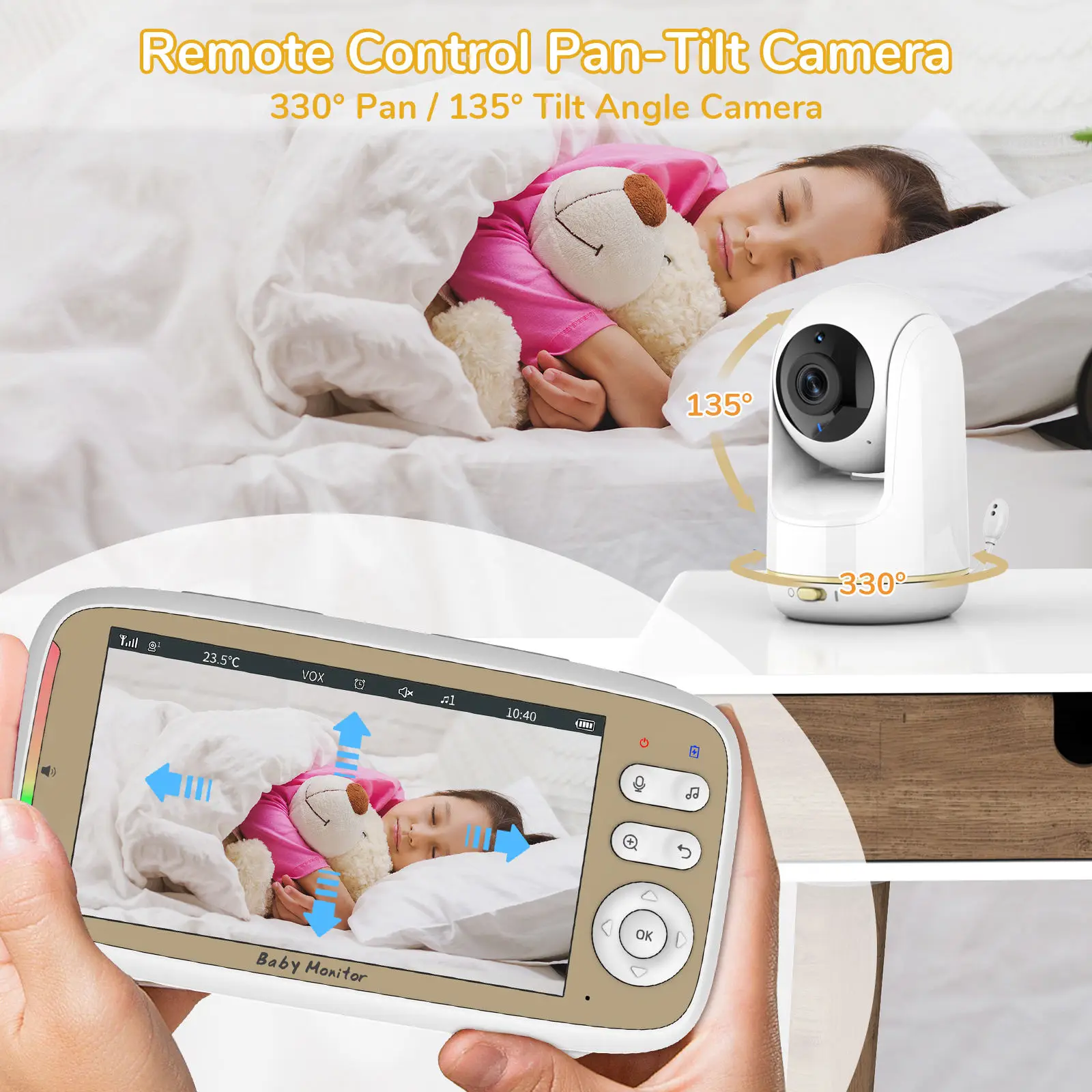 VB803 PRO Baby Monitor with 2p - Wearable Baby Monitor 리뷰 및 가격