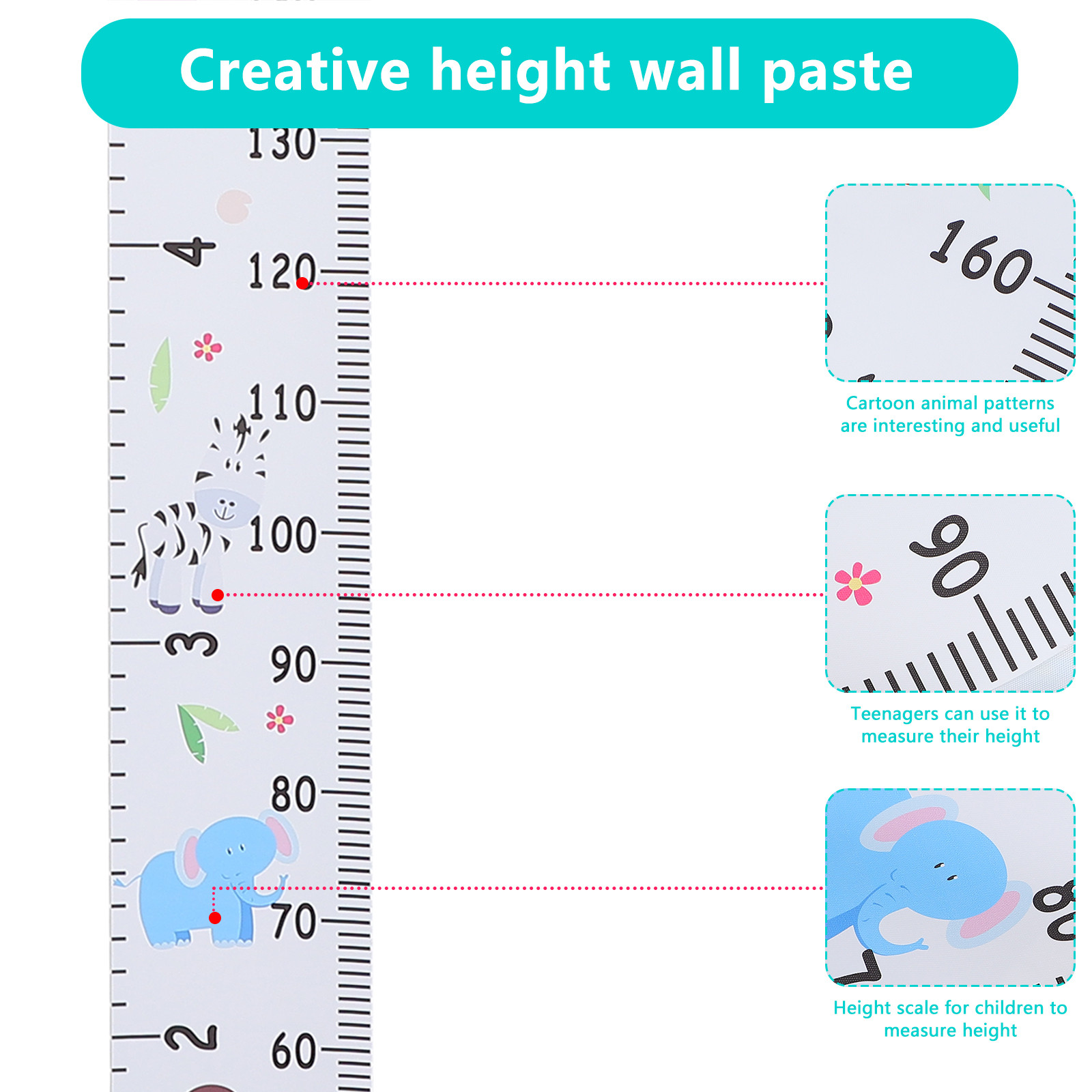 Cartoon Height Ruler Removable - Baby Nursery Hanging Decor 리뷰 및 가격