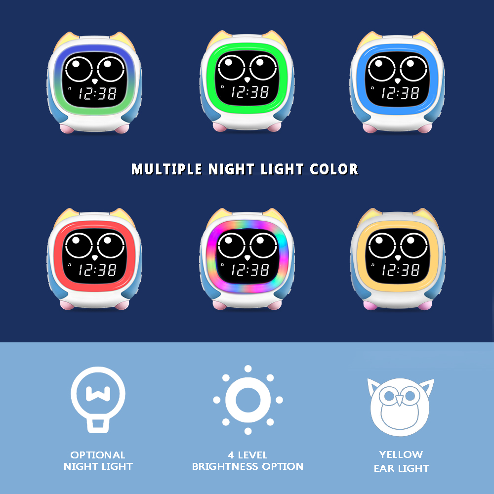 Addo Kids Owl Alarm Clock: Sun - Sound Sleep Trainer Clock 리뷰 및 가격