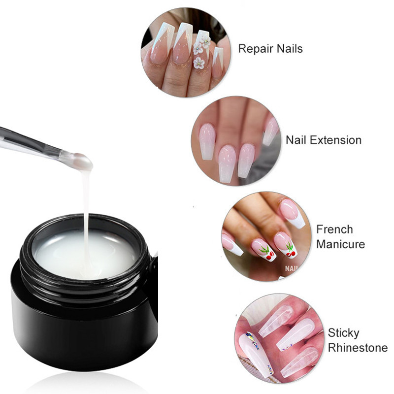 Baby Boomer Extension Nail Gel - Baby Nursery Jelly 리뷰 및 가격
