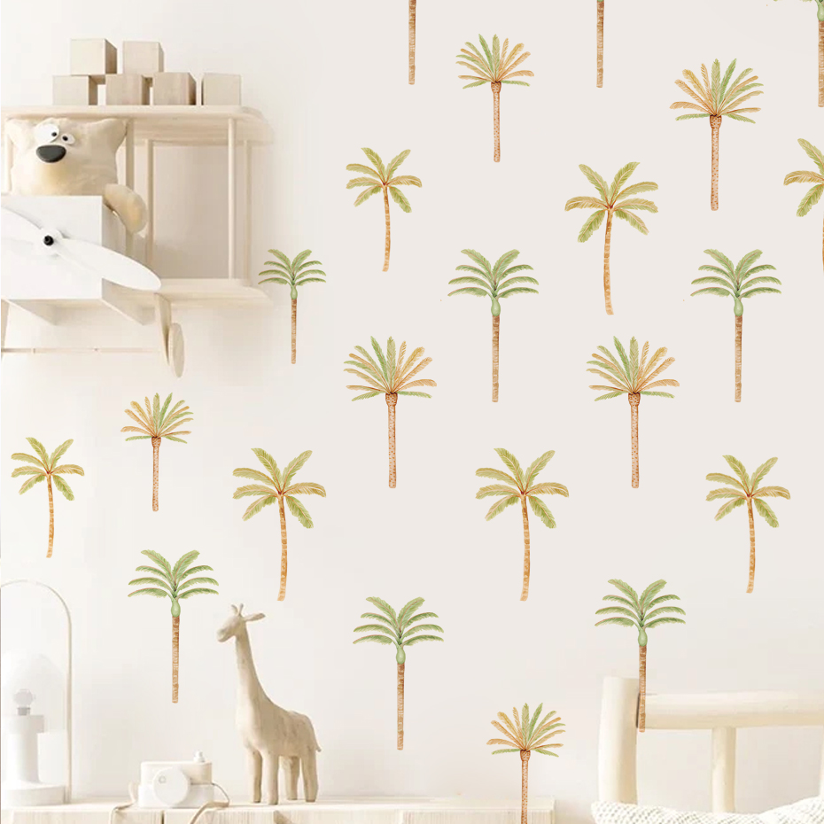 Boho Coconut Palm Tree Wall St - Baby Nursery Accessories 리뷰 및 가격