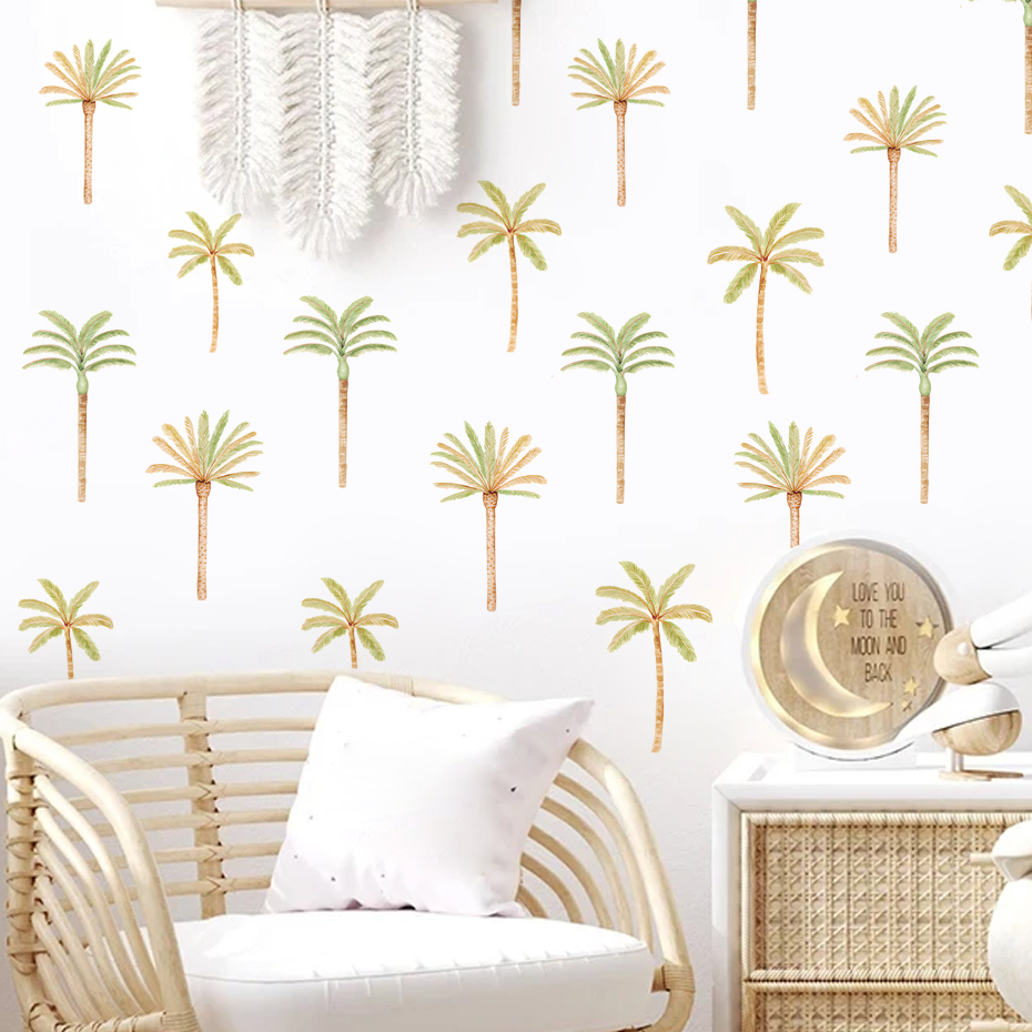 Boho Coconut Palm Tree Wall St - Baby Nursery Accessories 리뷰 및 가격