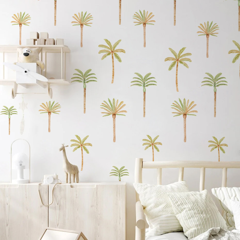 Boho Coconut Palm Tree Wall St - Baby Nursery Accessories 리뷰 및 가격
