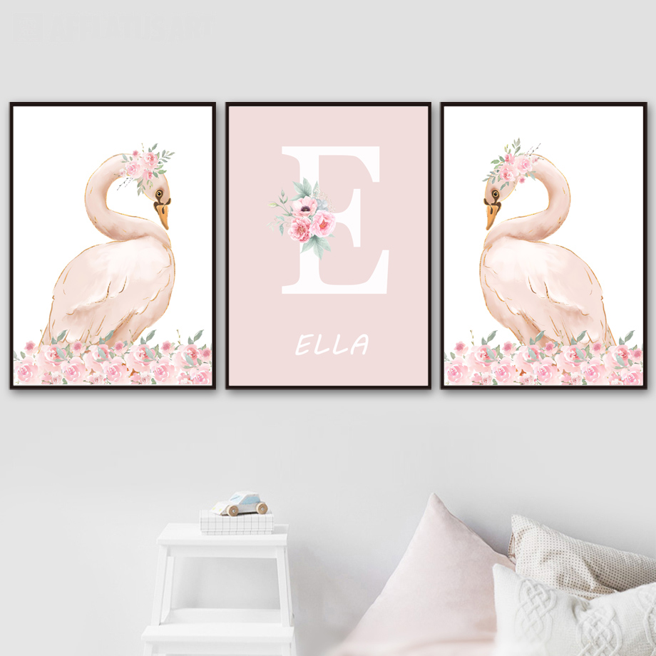 Pink Angel Girl Sun Moon Cloud - Baby Nursery Posters 리뷰 및 가격