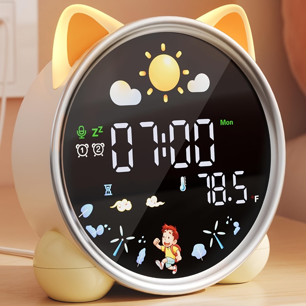 Kids Alarm Clock Ready to Rise - Sound Sleep Trainer Clock 리뷰 및 가격