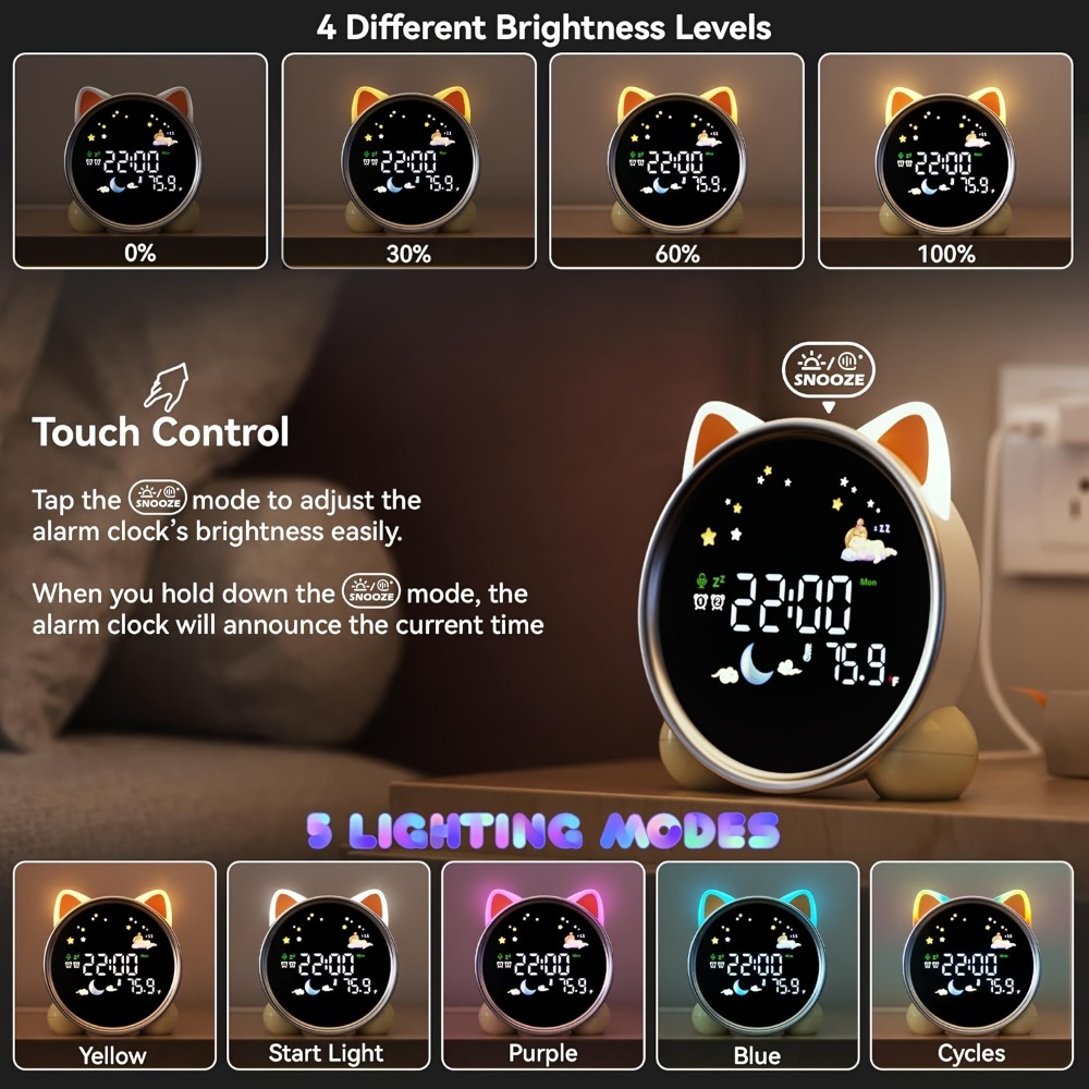 Kids Alarm Clock Ready to Rise - Sound Sleep Trainer Clock 리뷰 및 가격