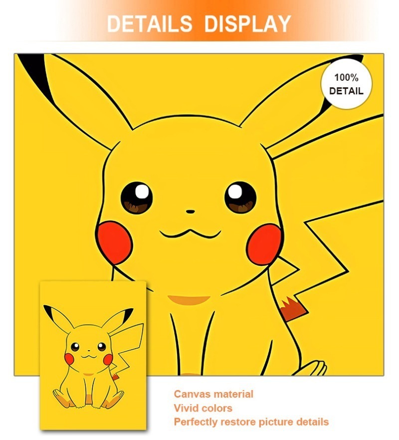 Cartoon Anime Poster Pokemon P - Baby Nursery Hanging Decor 리뷰 및 가격