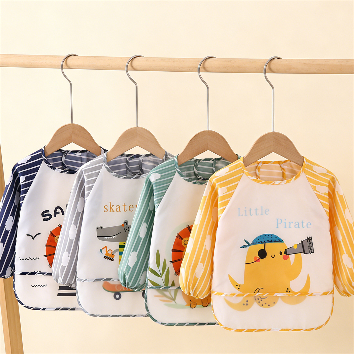 2pcs Waterproof Full Sleeve Ba - Baby Nursery Accessories 리뷰 및 가격