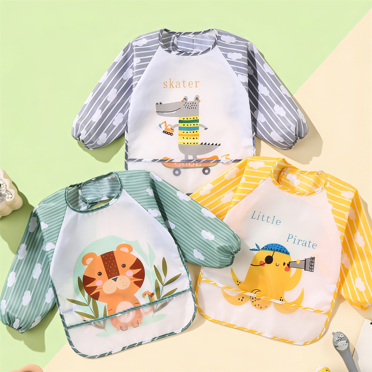2pcs Waterproof Full Sleeve Ba - Baby Nursery Accessories 리뷰 및 가격