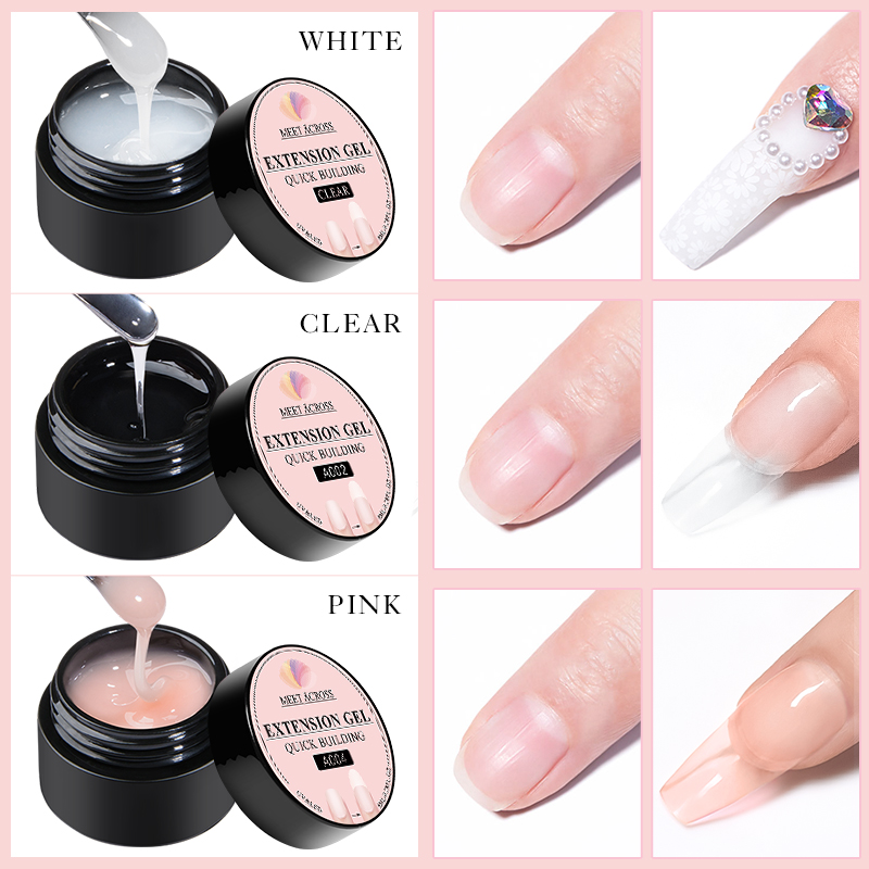 Baby Boomer Extension Nail Gel - Baby Nursery Jelly 리뷰 및 가격