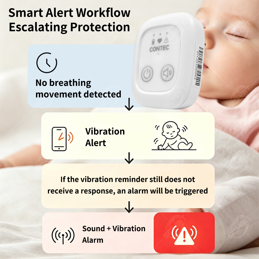 Baby Breathing Monitor with Vi - Wearable Baby Monitor 리뷰 및 가격
