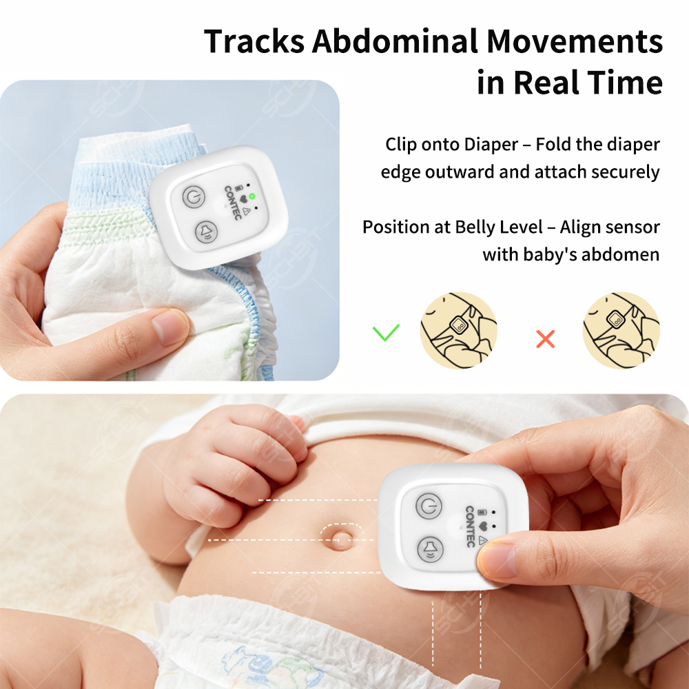 Baby Breathing Monitor with Vi - Wearable Baby Monitor 리뷰 및 가격