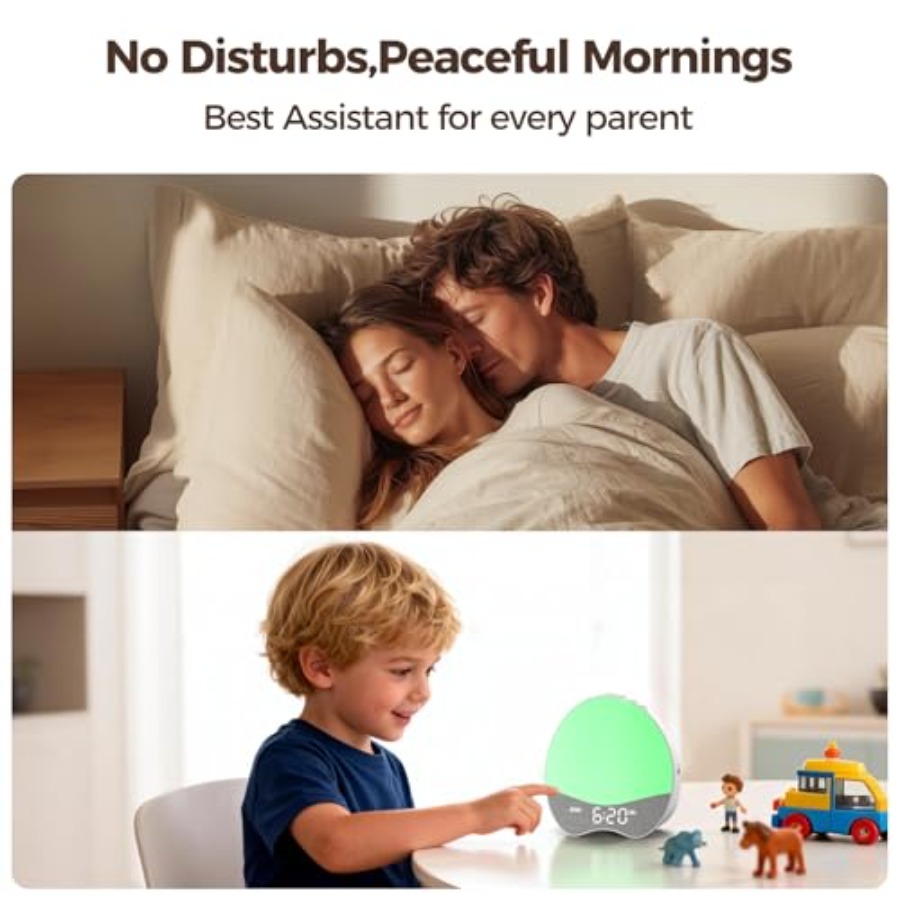 Ok to Wake Alarm Clock for,Sle - Sound Sleep Trainer Clock 리뷰 및 가격