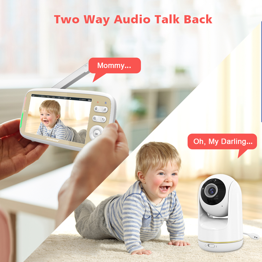 VB803 Baby Monitor 5 Inch 720P - Wearable Baby Monitor 리뷰 및 가격