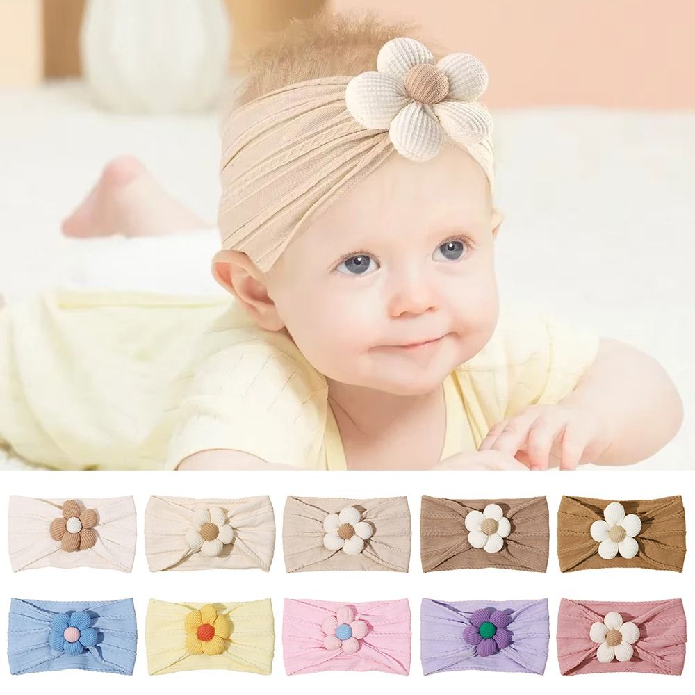 Cute Flower Infant Wide Headba - Baby Wrap Stretchy 리뷰 및 가격
