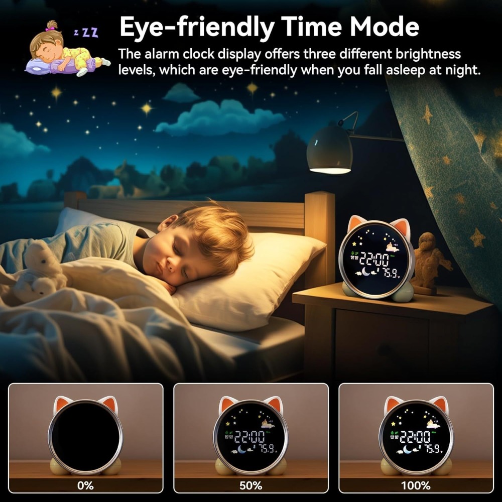 Kids Alarm Clock Ready to Rise - Sound Sleep Trainer Clock 리뷰 및 가격