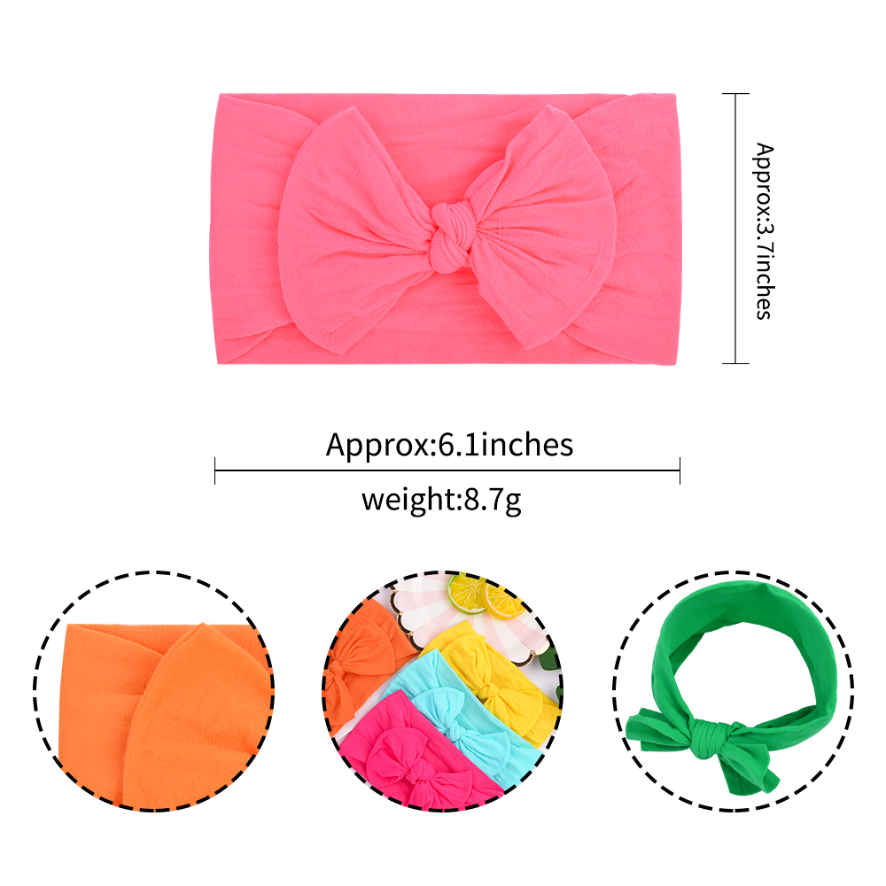 10/20pcs 6.1'' Nylon Soft Knit - Baby Wrap Stretchy 리뷰 및 가격