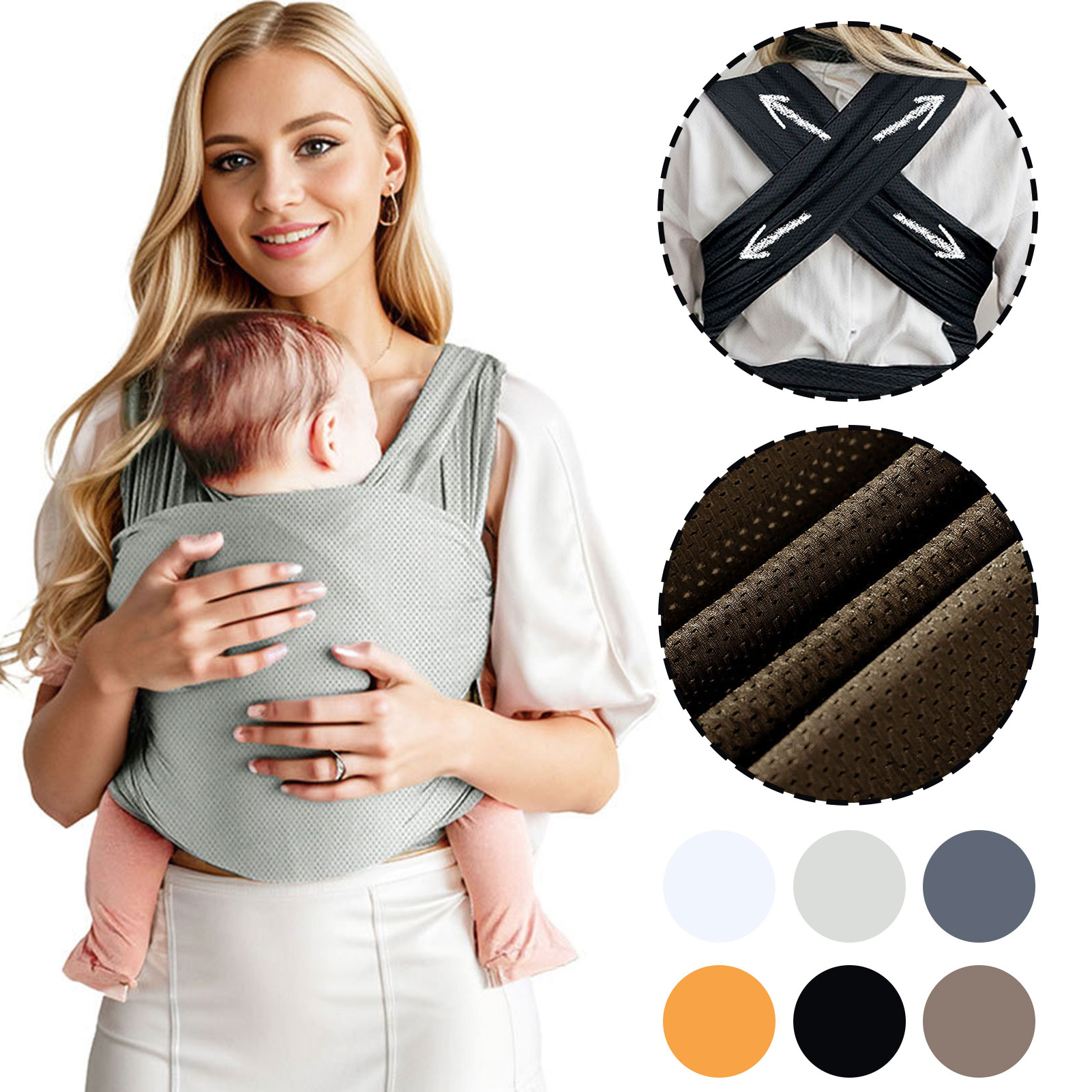All in 1 Stretchy Baby Wrap El - Baby Wrap Stretchy 리뷰 및 가격