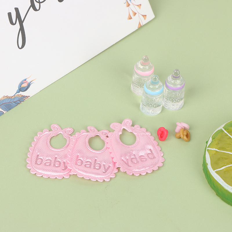 3PCS 1:12 Dolls House Miniatur - Baby Nursery Accessories 리뷰 및 가격
