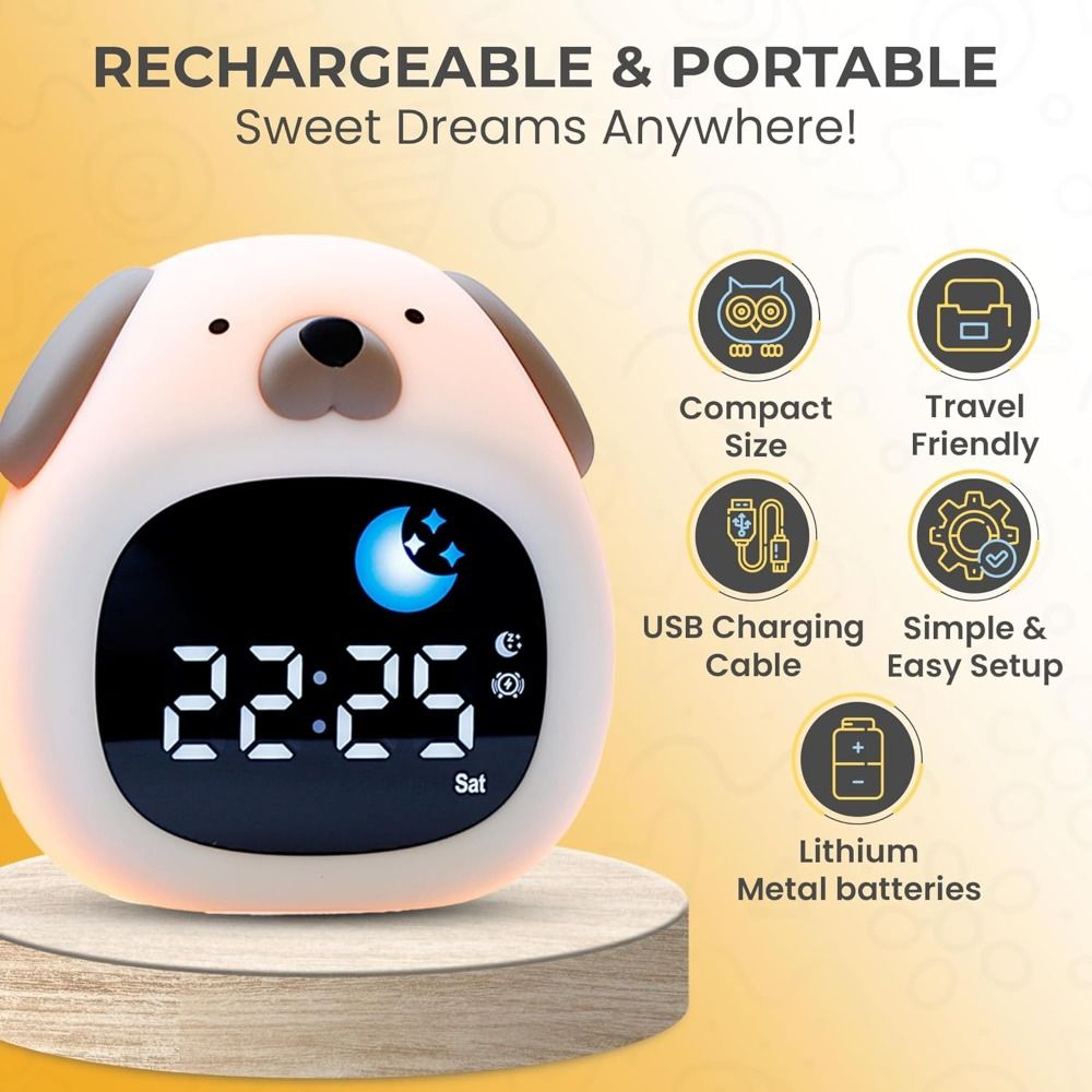 New Bright Alarm Clock with Sl - Sound Sleep Trainer Clock 리뷰 및 가격