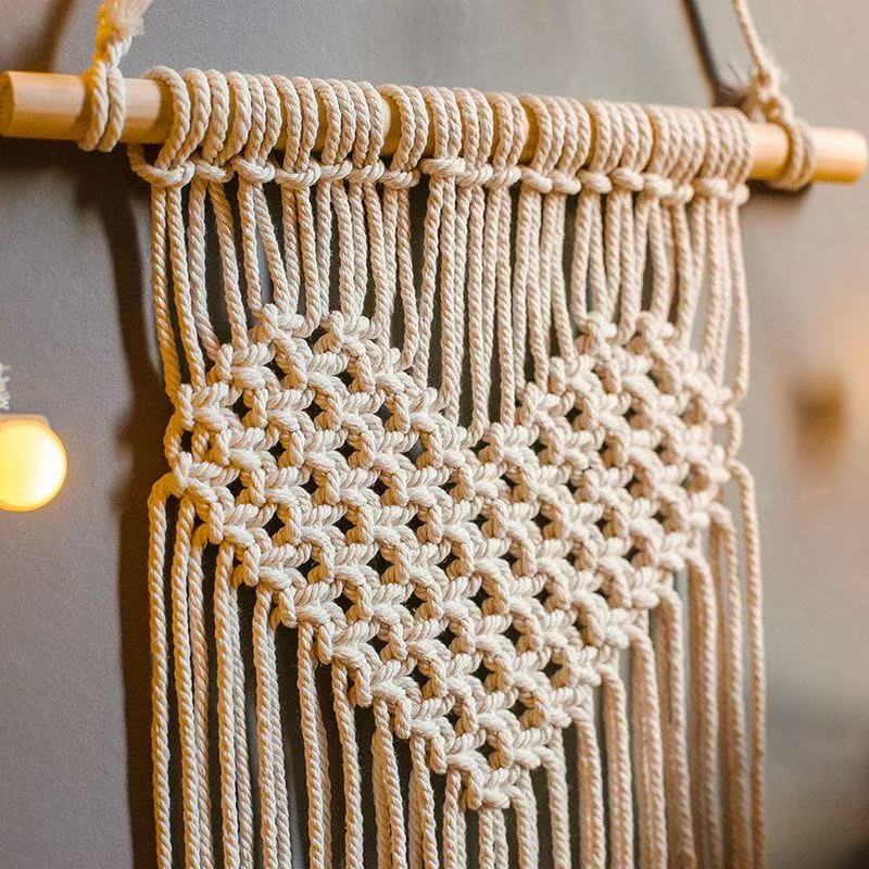 Heart Wooden stick Bohemian Ch - Baby Nursery Hanging Decor 리뷰 및 가격