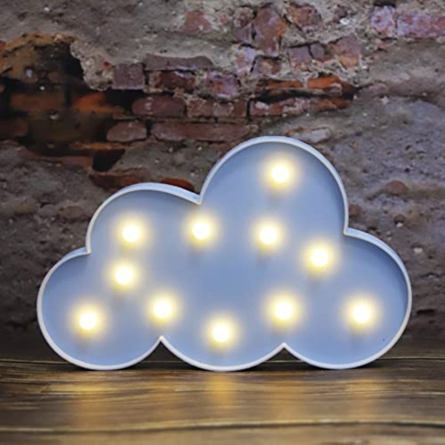 LED Cloud Marquee Signs, Light - Baby Nursery Hanging Decor 리뷰 및 가격