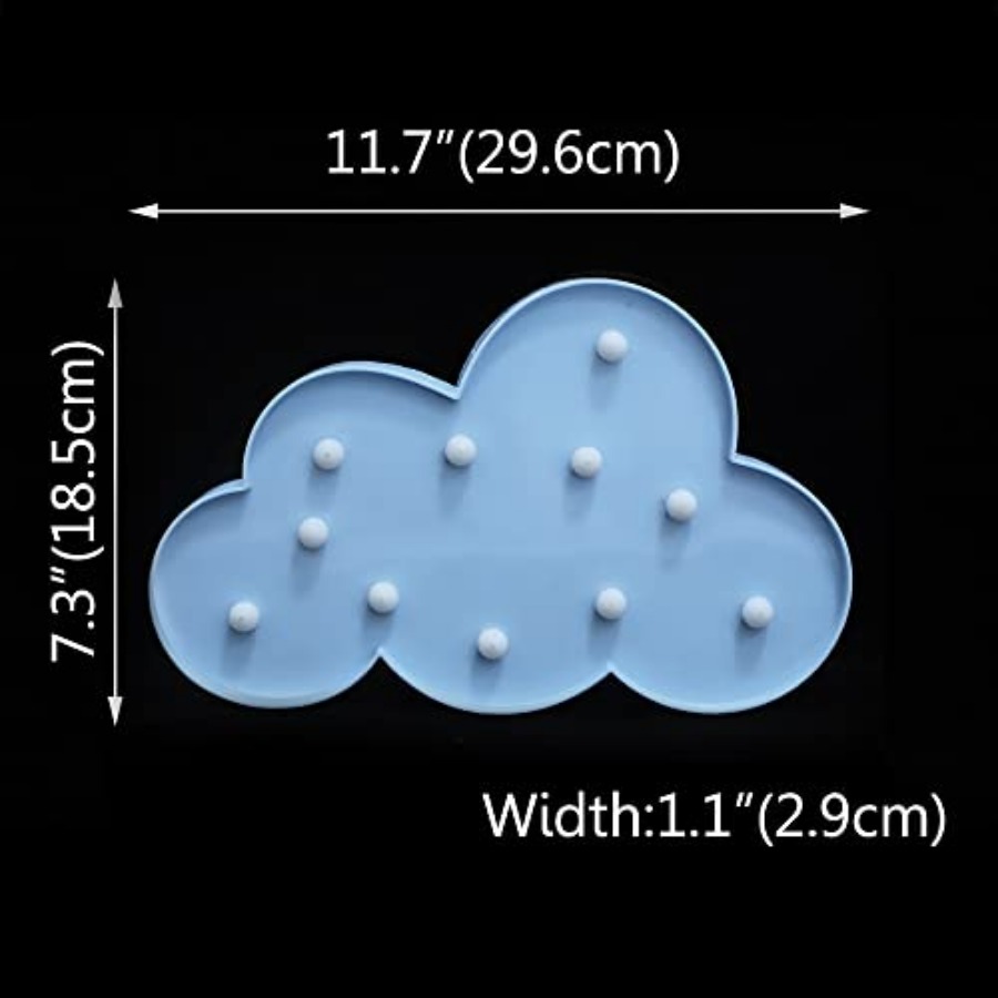 LED Cloud Marquee Signs, Light - Baby Nursery Hanging Decor 리뷰 및 가격