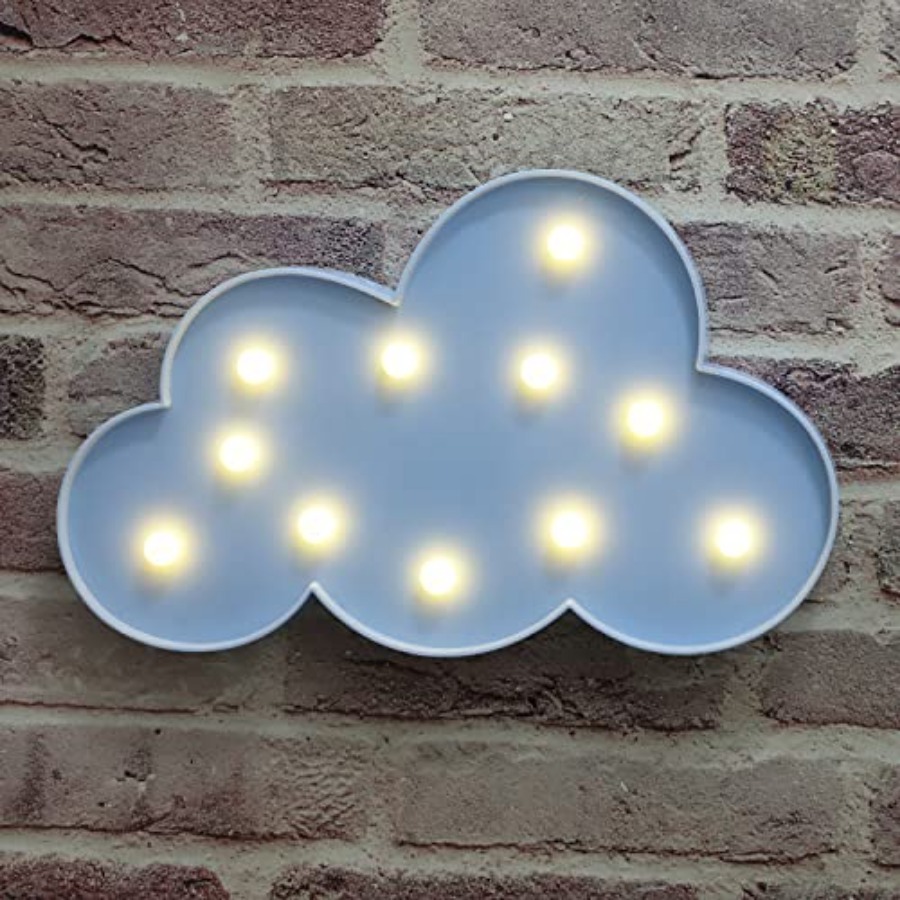 LED Cloud Marquee Signs, Light - Baby Nursery Hanging Decor 리뷰 및 가격