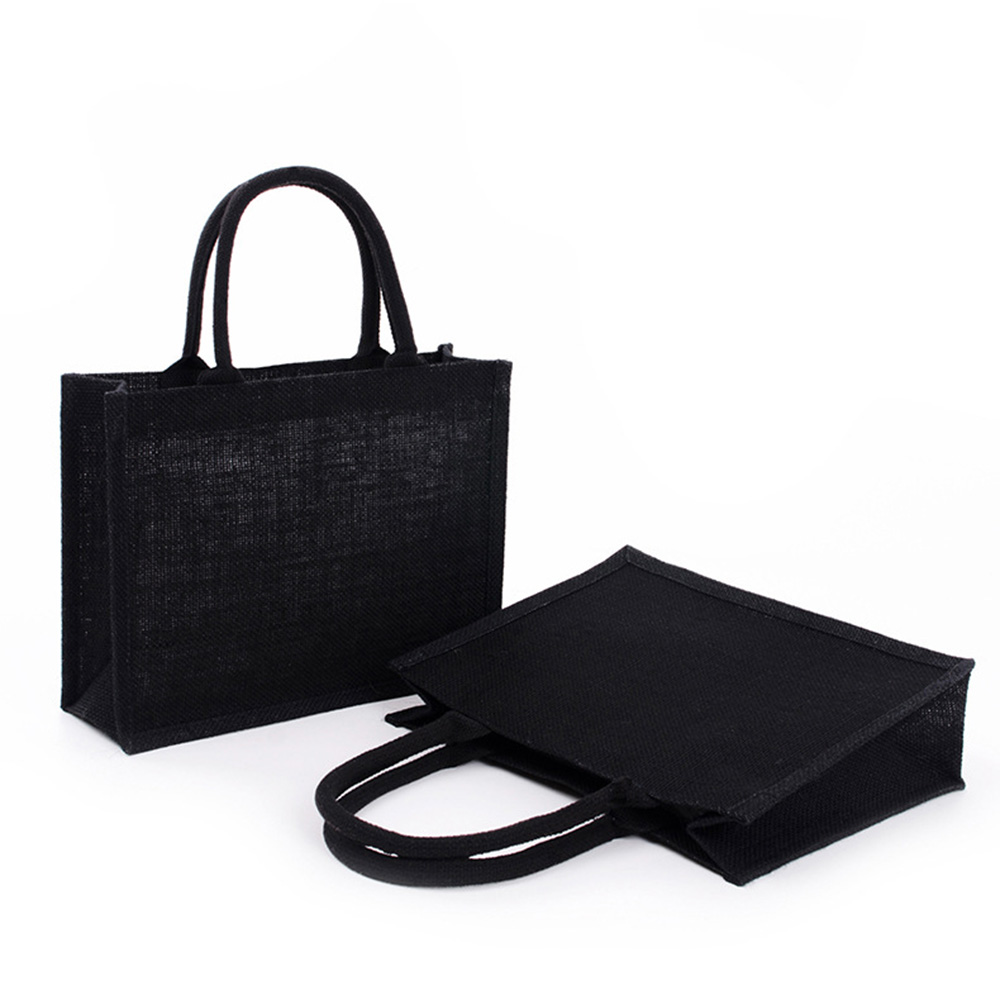 Vintage Linen Black Tote Bag f - Storage Basket Fabric 리뷰 및 가격