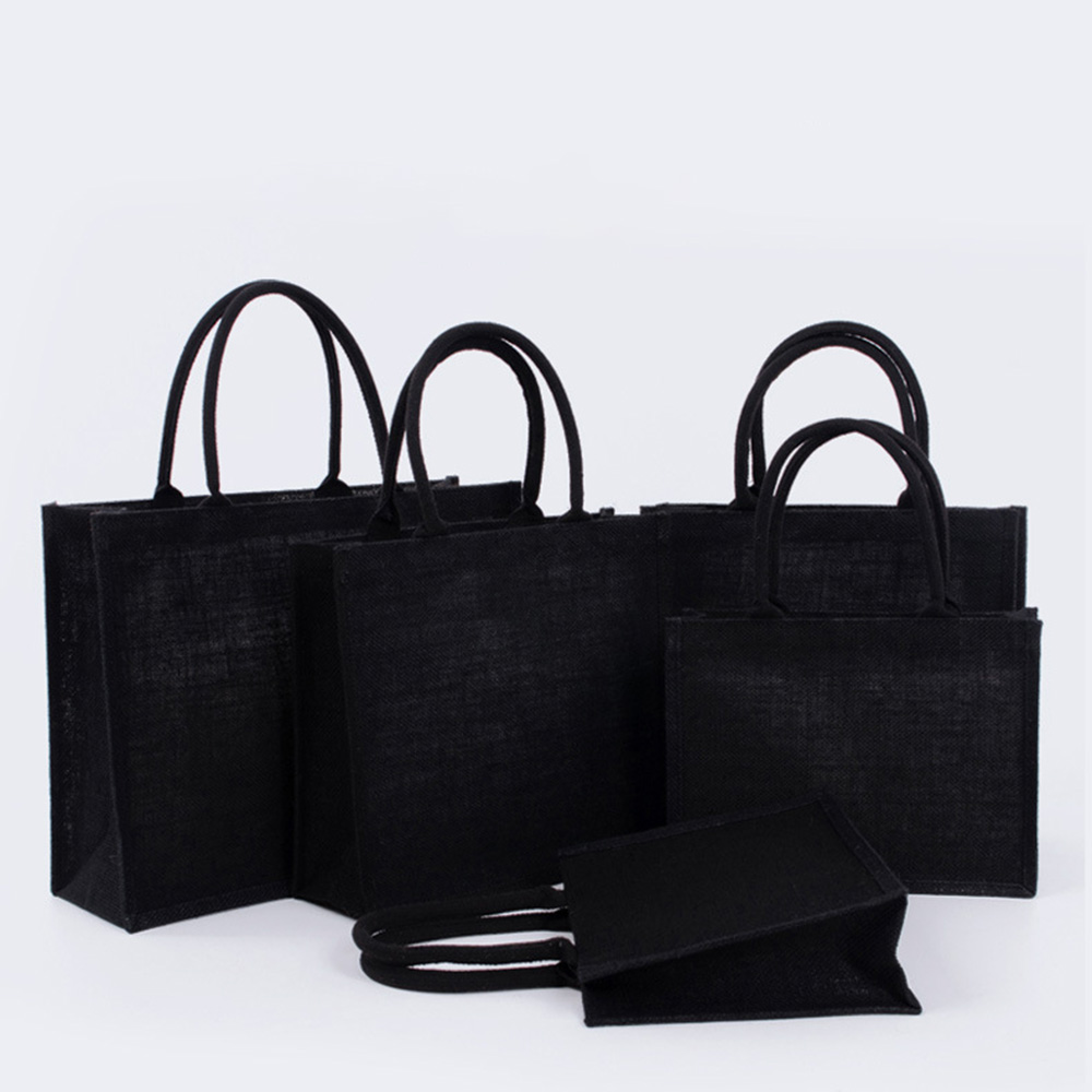 Vintage Linen Black Tote Bag f - Storage Basket Fabric 리뷰 및 가격
