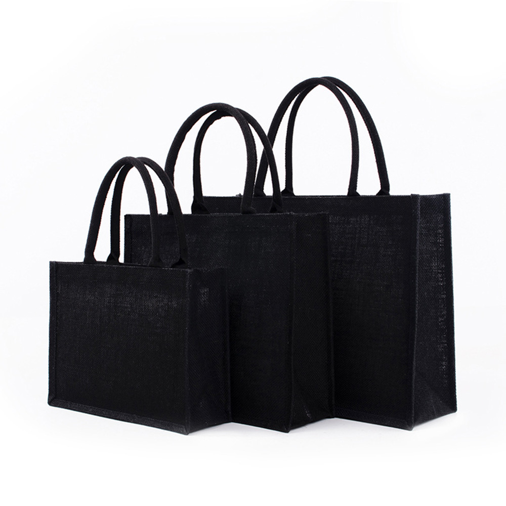 Vintage Linen Black Tote Bag f - Storage Basket Fabric 리뷰 및 가격