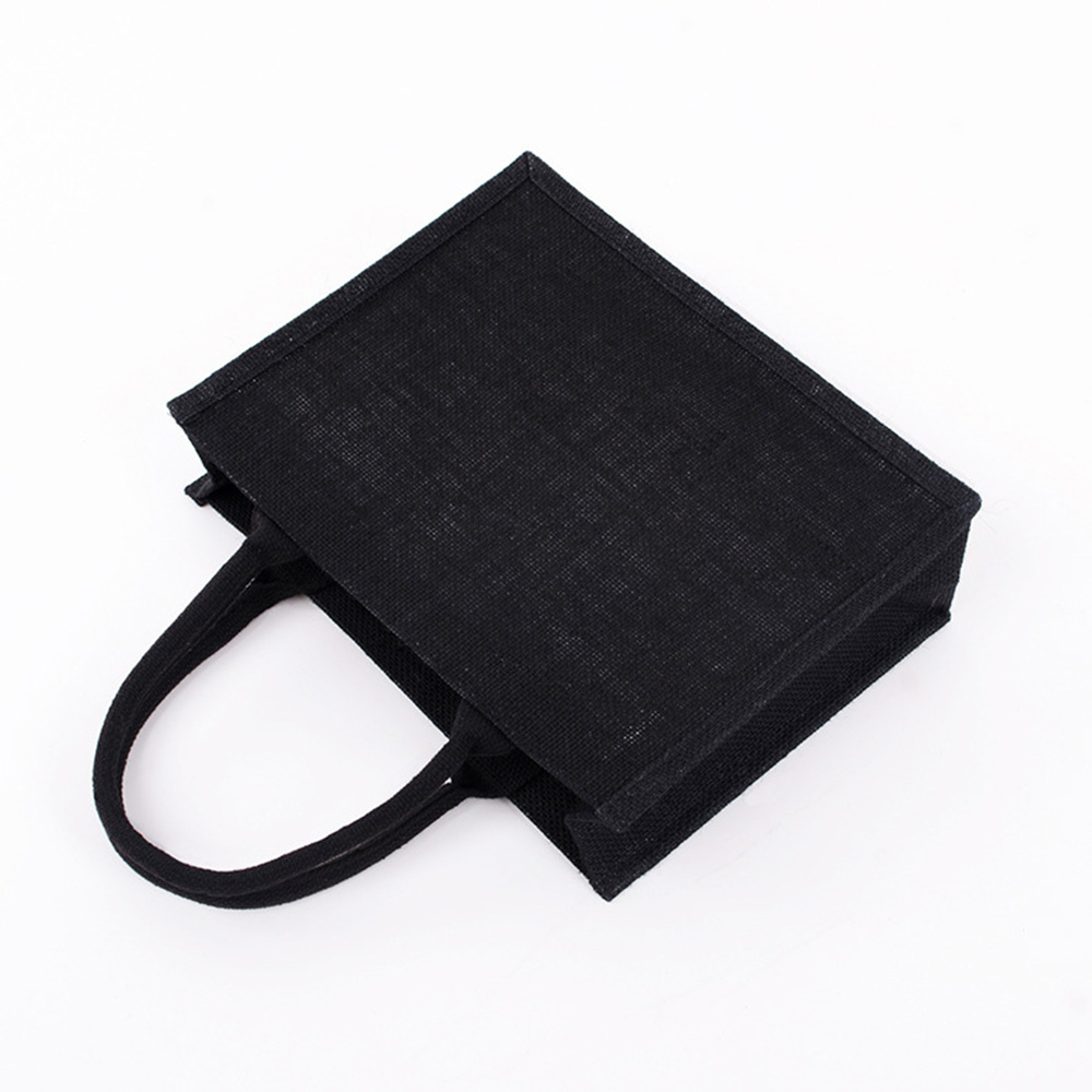 Vintage Linen Black Tote Bag f - Storage Basket Fabric 리뷰 및 가격
