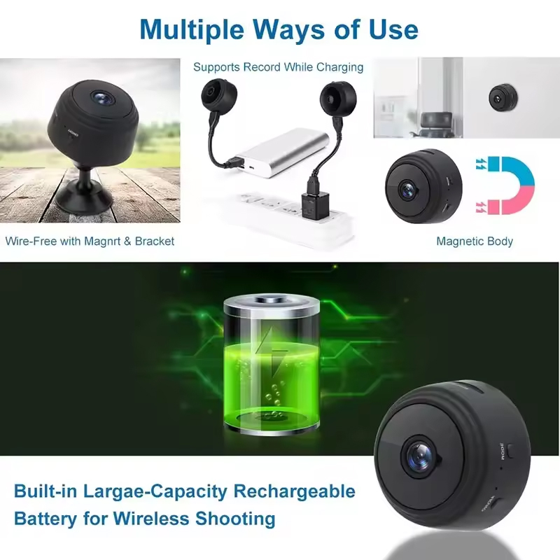 1080P HD Mini WiFi Camera Baby - Wearable Baby Monitor 리뷰 및 가격