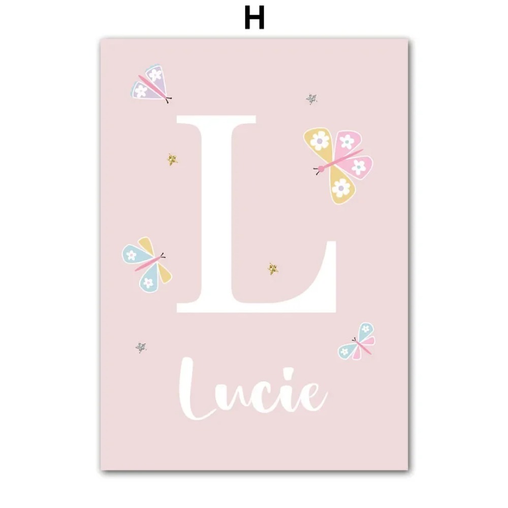 Pink Unicorn Rabbit Rainbow Cl - Baby Nursery Posters 리뷰 및 가격