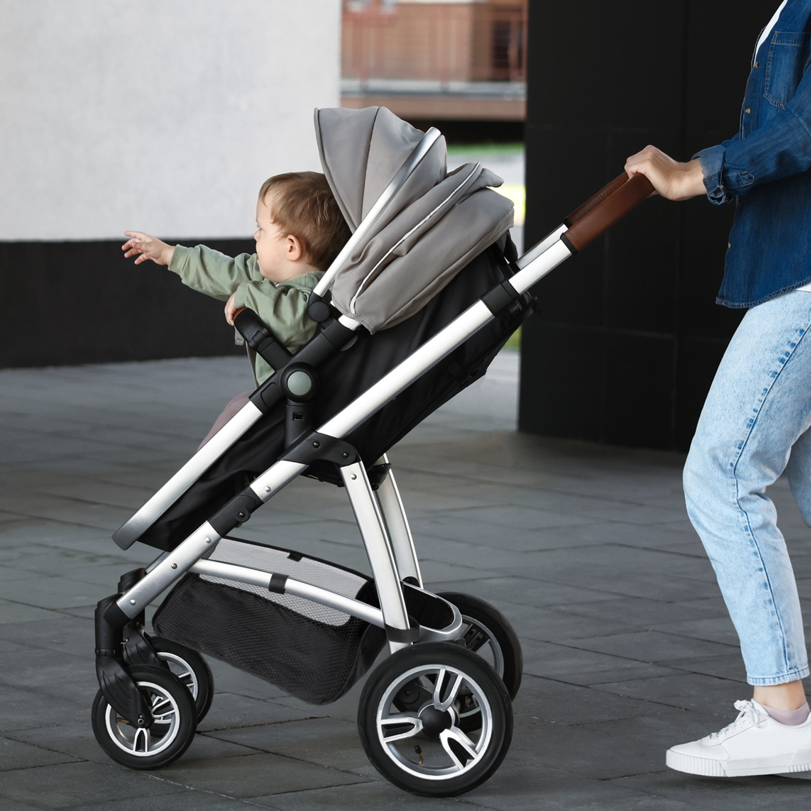 Baby Stroller Storage Basket O - Storage Basket Fabric 리뷰 및 가격
