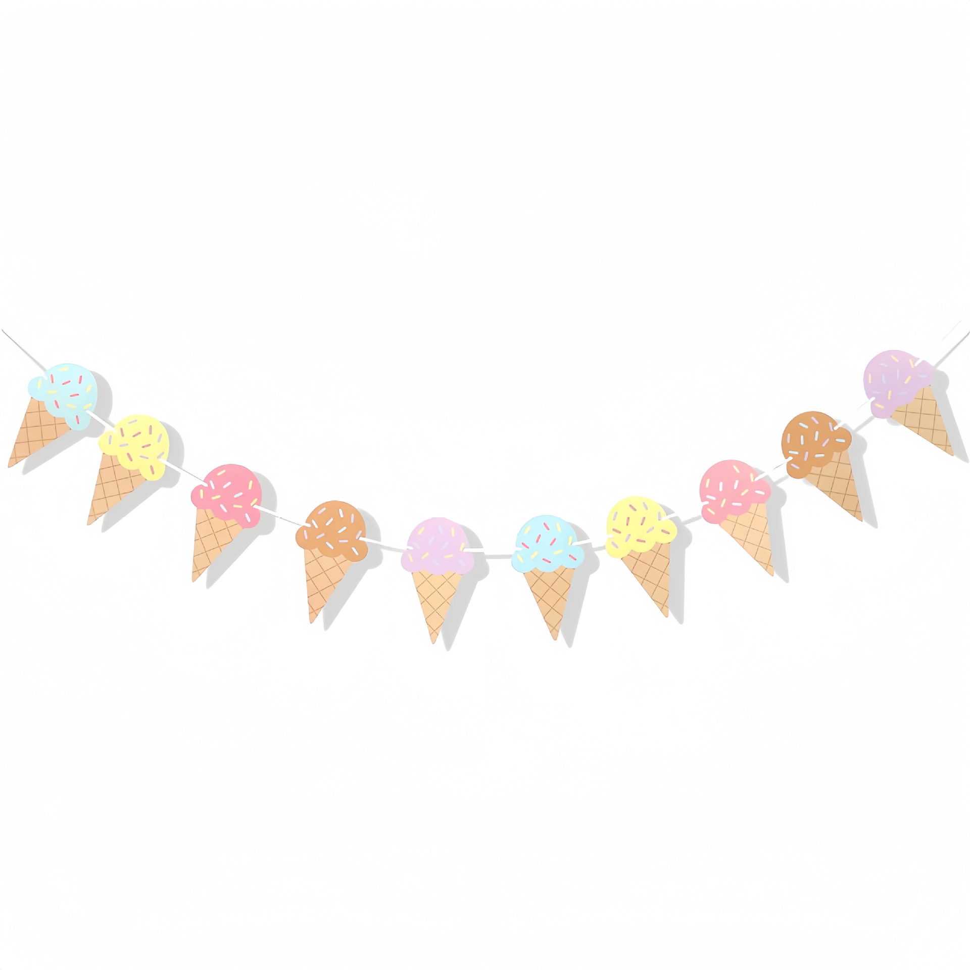 Sweet Ice Cream Theme Paper Ba - Baby Nursery Hanging Decor 리뷰 및 가격