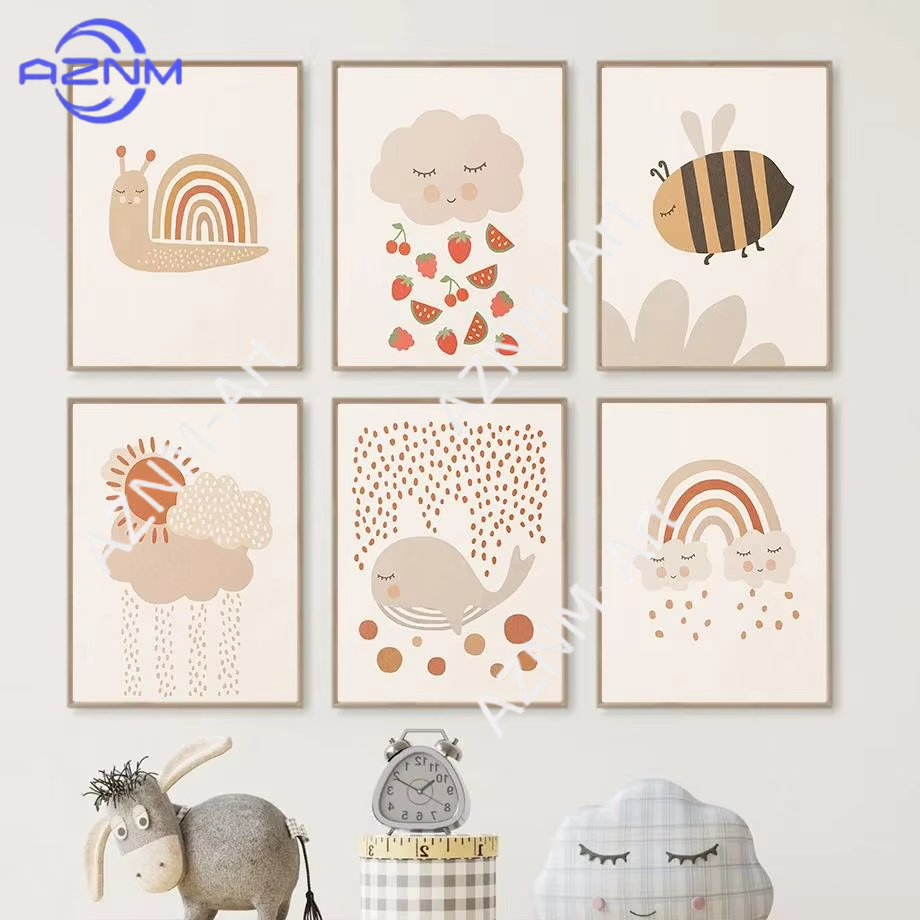 1pc Nursery Wall Art Canvas Ba - Baby Nursery Posters 리뷰 및 가격