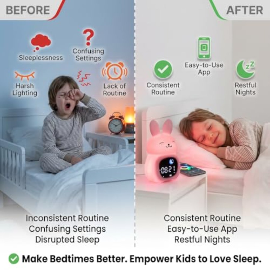 Sleep Trainer with App Control - Sound Sleep Trainer Clock 리뷰 및 가격