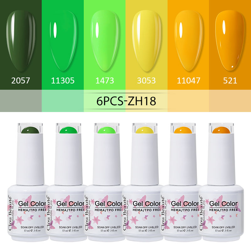 Clou Beaute 6pcs HEMA TPO FREE - Baby Nursery Jelly 리뷰 및 가격