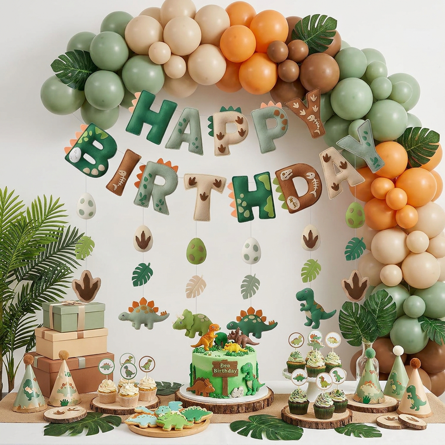 2D Felt Green Cute Dinosaur Th - Baby Nursery Hanging Decor 리뷰 및 가격
